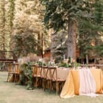 Table Scape with Fall River Room & Bridge
