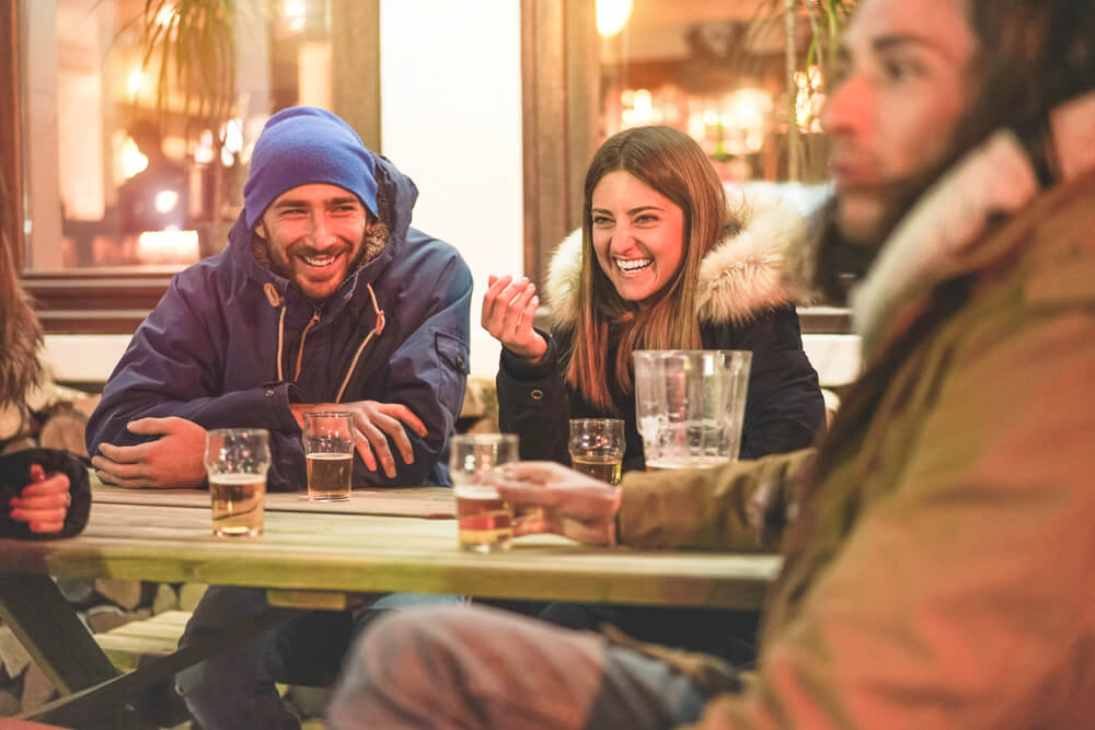 Photo of a Group at Estes Park Brewery.